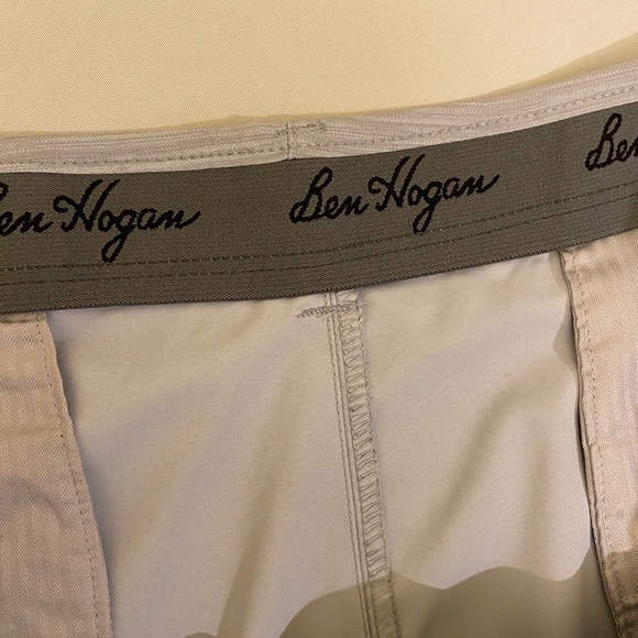 Ben Hogan Active Shorts, Gray Heathered, Size 42.  Golf, Walking, Hybrid Stretch - Picture 4 of 4
